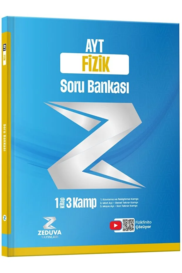 Zeduva Yayınları AYT Fizik Soru Bankası - Fizikfinito